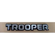 Isuzu Trooper badge